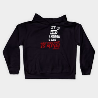 ALEXANDRIA SAFE ZONE NEGAN EDITION Kids Hoodie